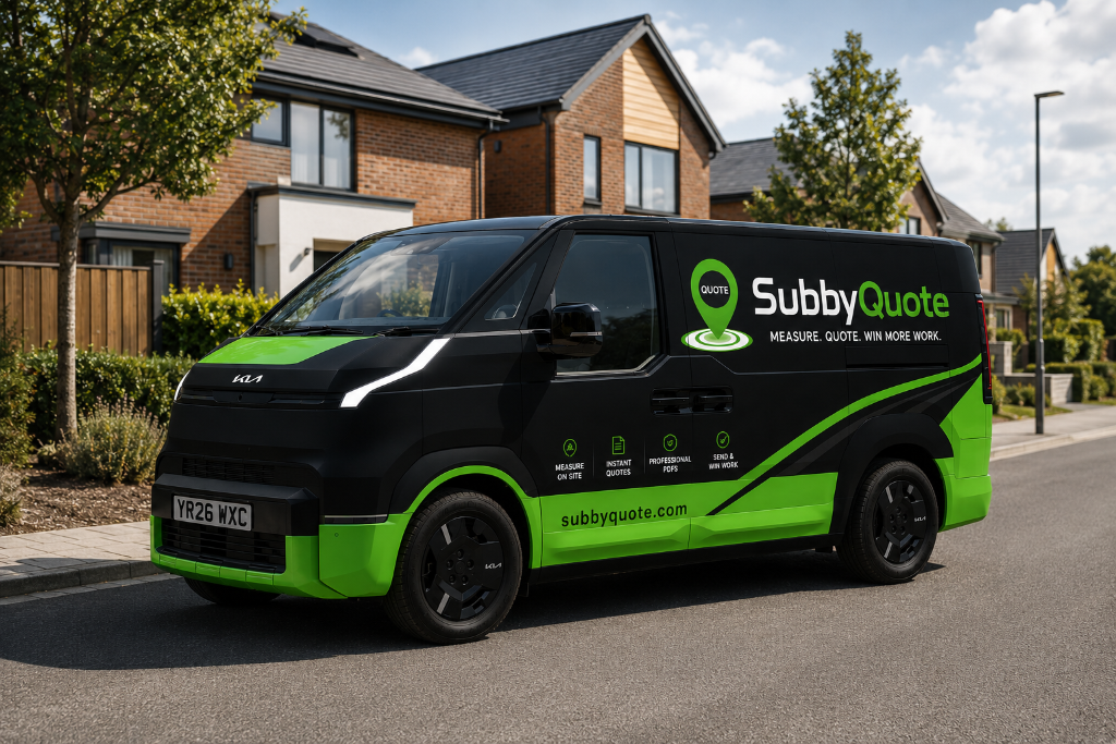 SubbyQuote branded van