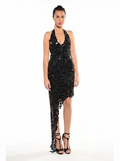 Ema Savahl High-Low Length Asymmetrical Dress 1