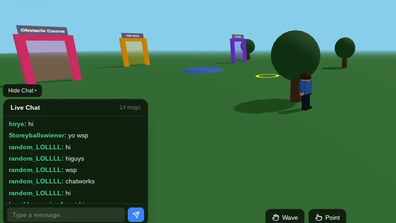 PlayHub 3D template preview