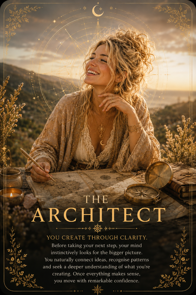 The Architect oracle card