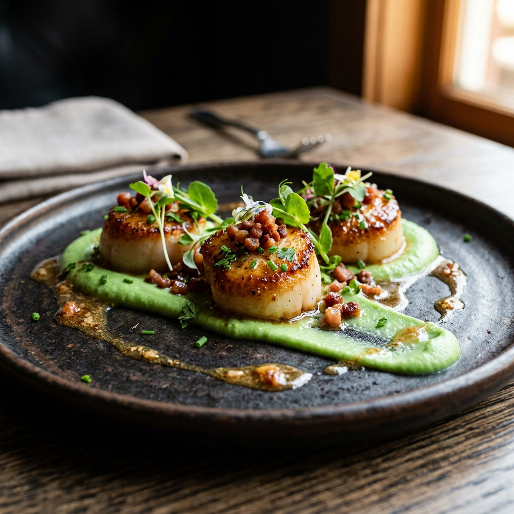 Seared Scallops