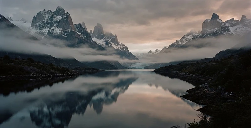 Paisaje patagónico chileno