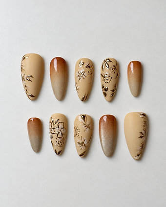 Botanical — Gold Botanical Relief