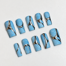 Cerulean — Chrome Wire Texture