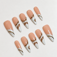 Peach — Gold Wire French
