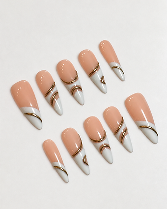 Peach — Gold Wire French