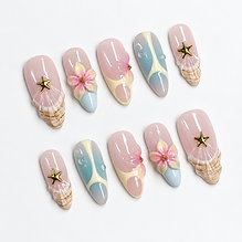 Tidepool — Shell Relief & Gold Stars