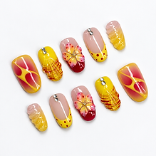 Hibiscus — Leopard Gradient French
