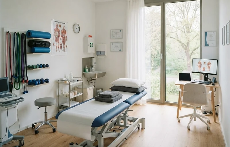 Sala de consulta de Fisio Barcelona