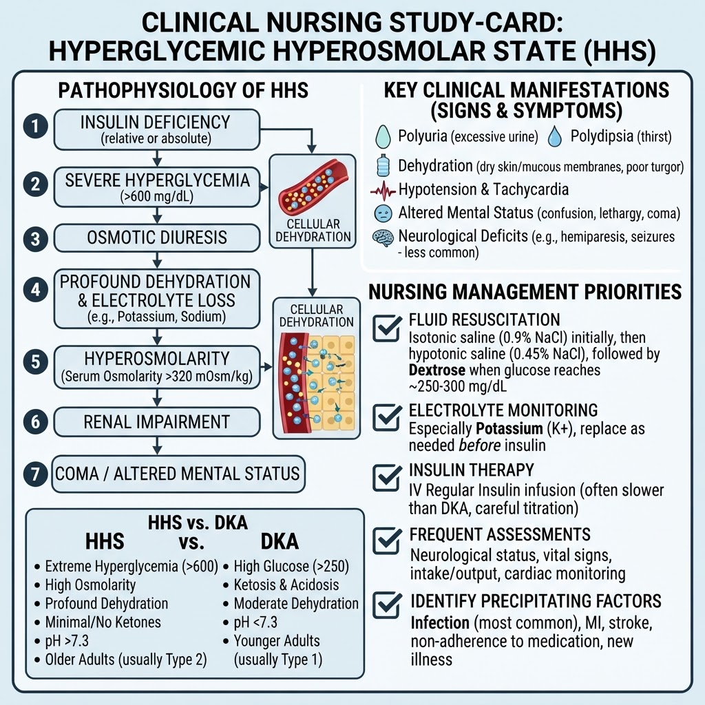 Hyperglycemic Hyperosmolar State (HHS)