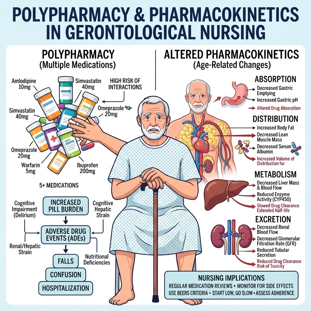 Polypharmacy and Pharmacokinetics