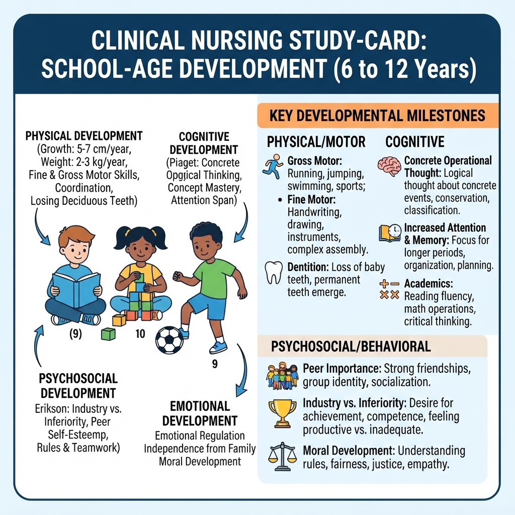 School-Age Development (6 to 12 Years)