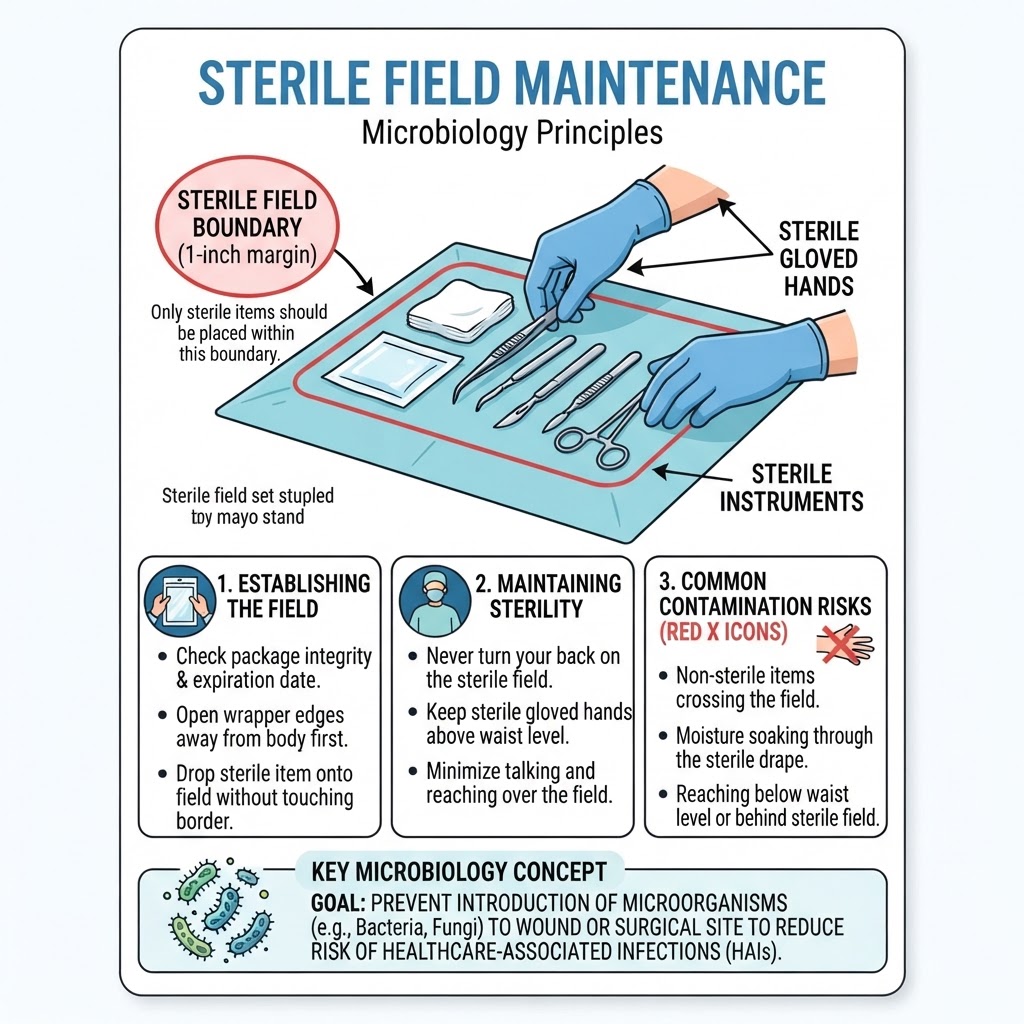 Sterile Field Maintenance