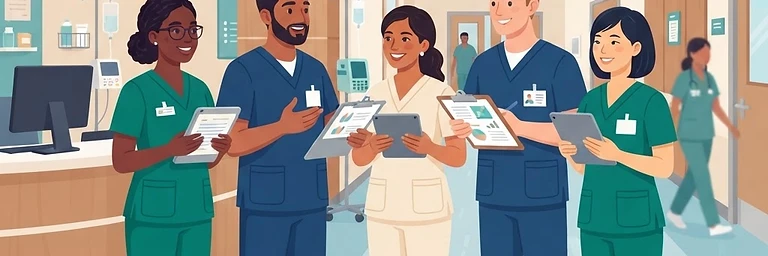 Handoff, teamwork and the nurses beside you.