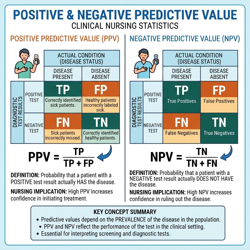 Positive and Negative Predictive Value