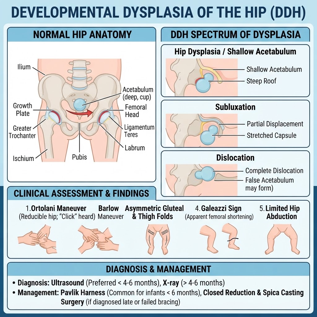 Developmental Dysplasia of the Hip (DDH)