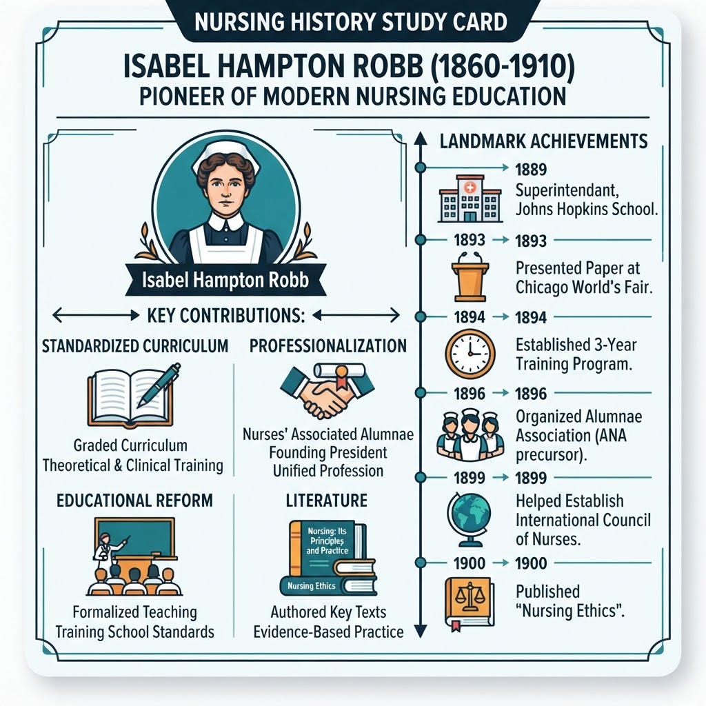 Isabel Hampton Robb and Nursing Education