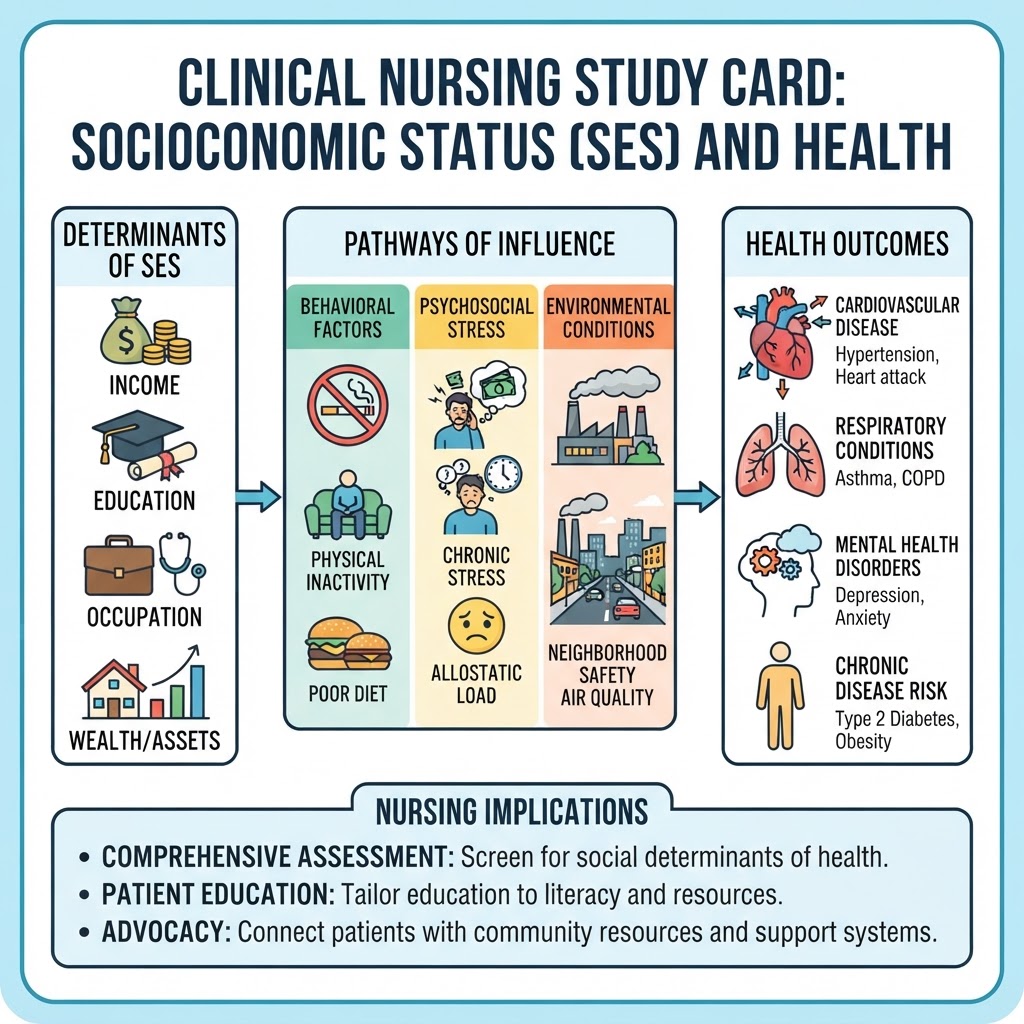 Socioeconomic Status (SES) and Health