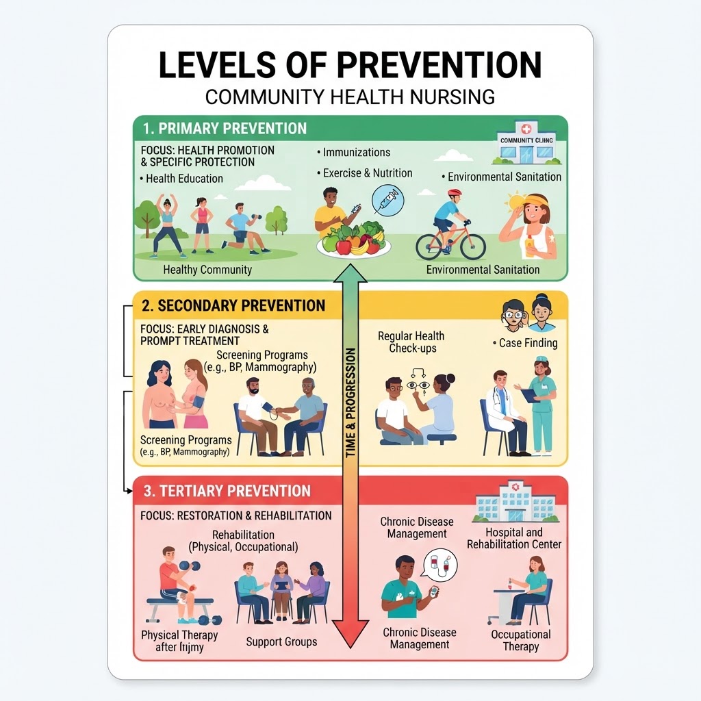 Levels of Prevention