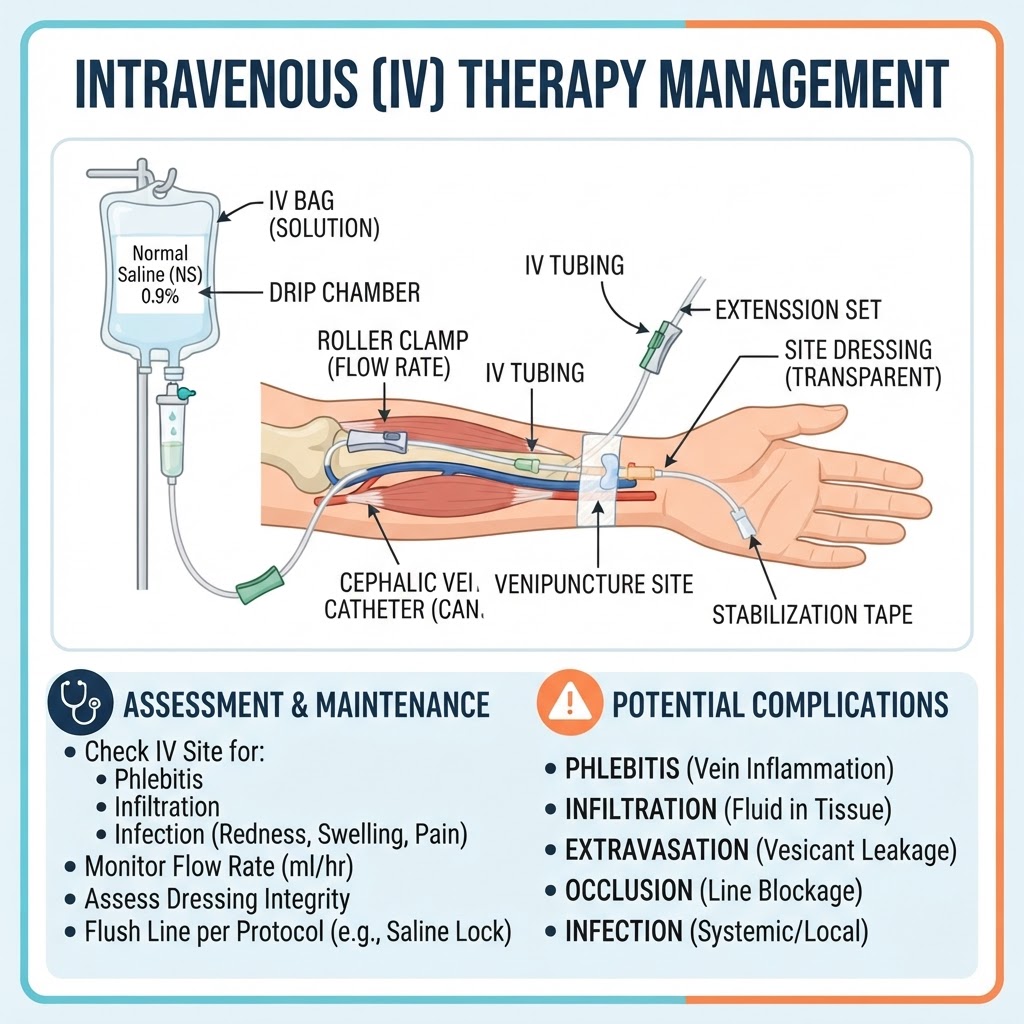 Intravenous (IV) Therapy Management