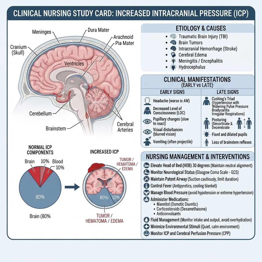 Increased Intracranial Pressure (ICP)