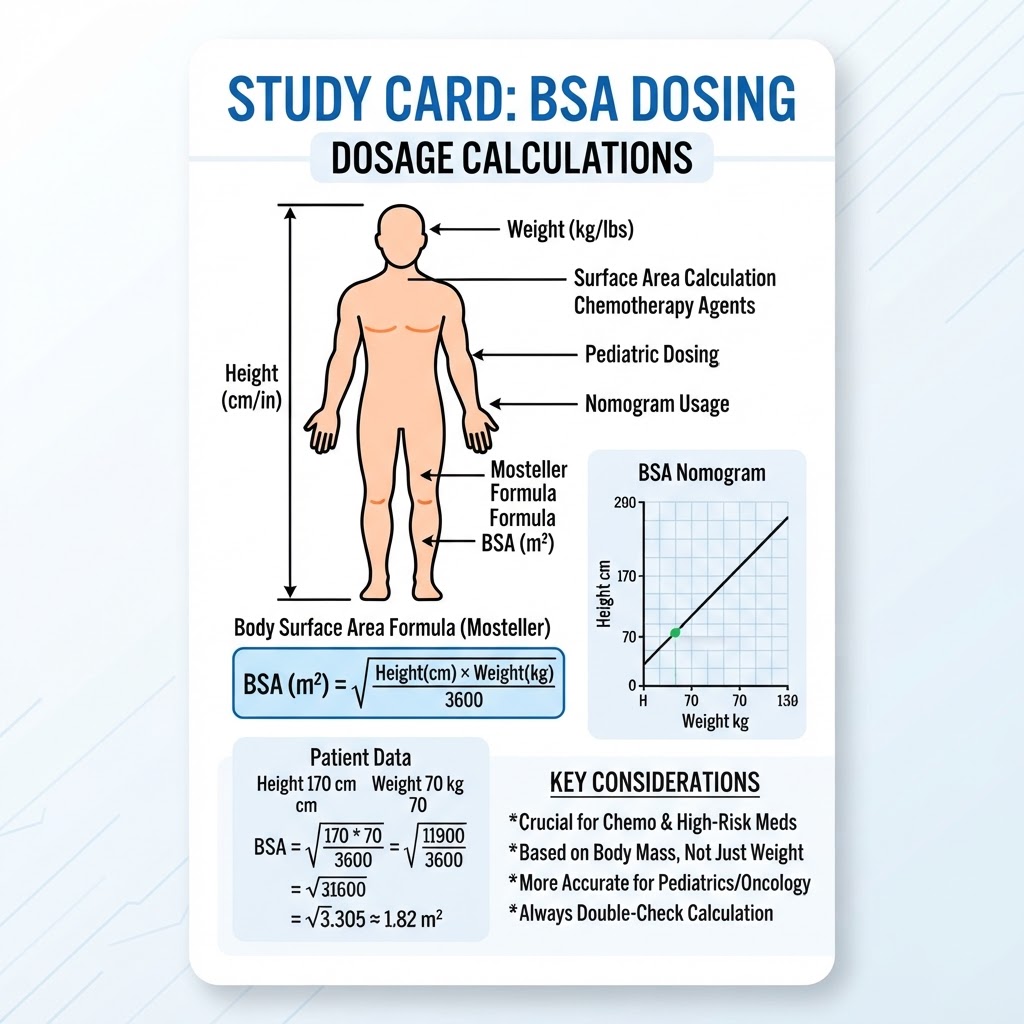 BSA (Body Surface Area) Dosing