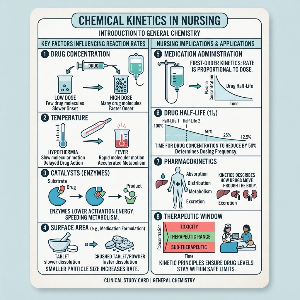 Chemical Kinetics in Nursing