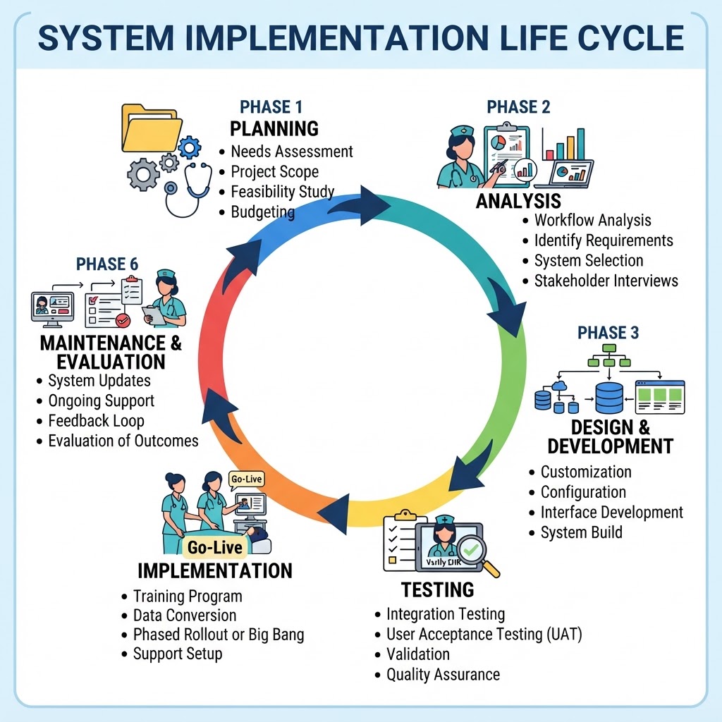 System Implementation Life Cycle