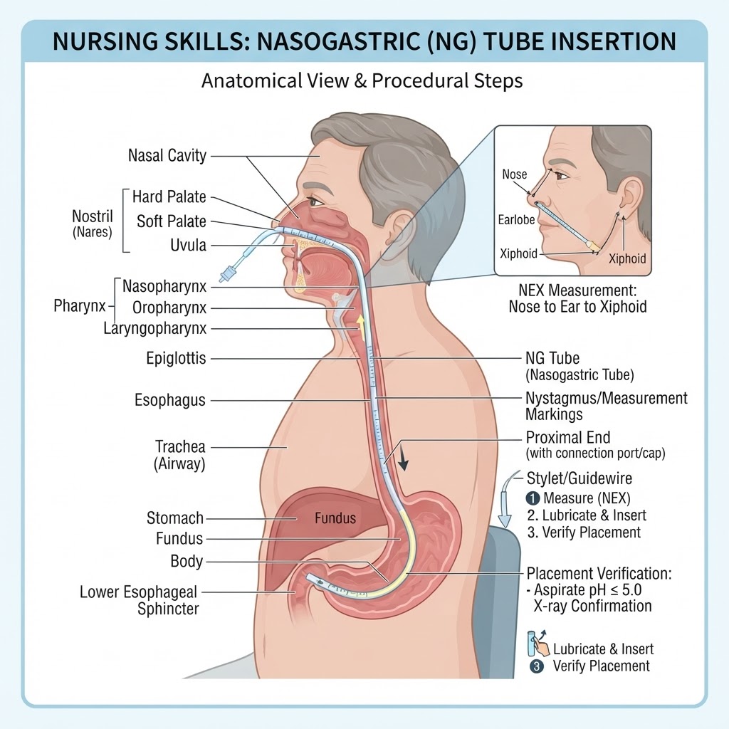Nasogastric (NG) Tube Insertion