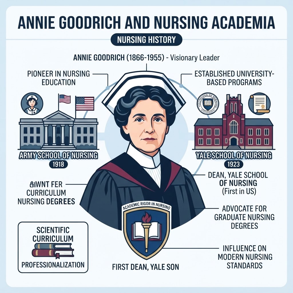 Annie Goodrich and Nursing Academia