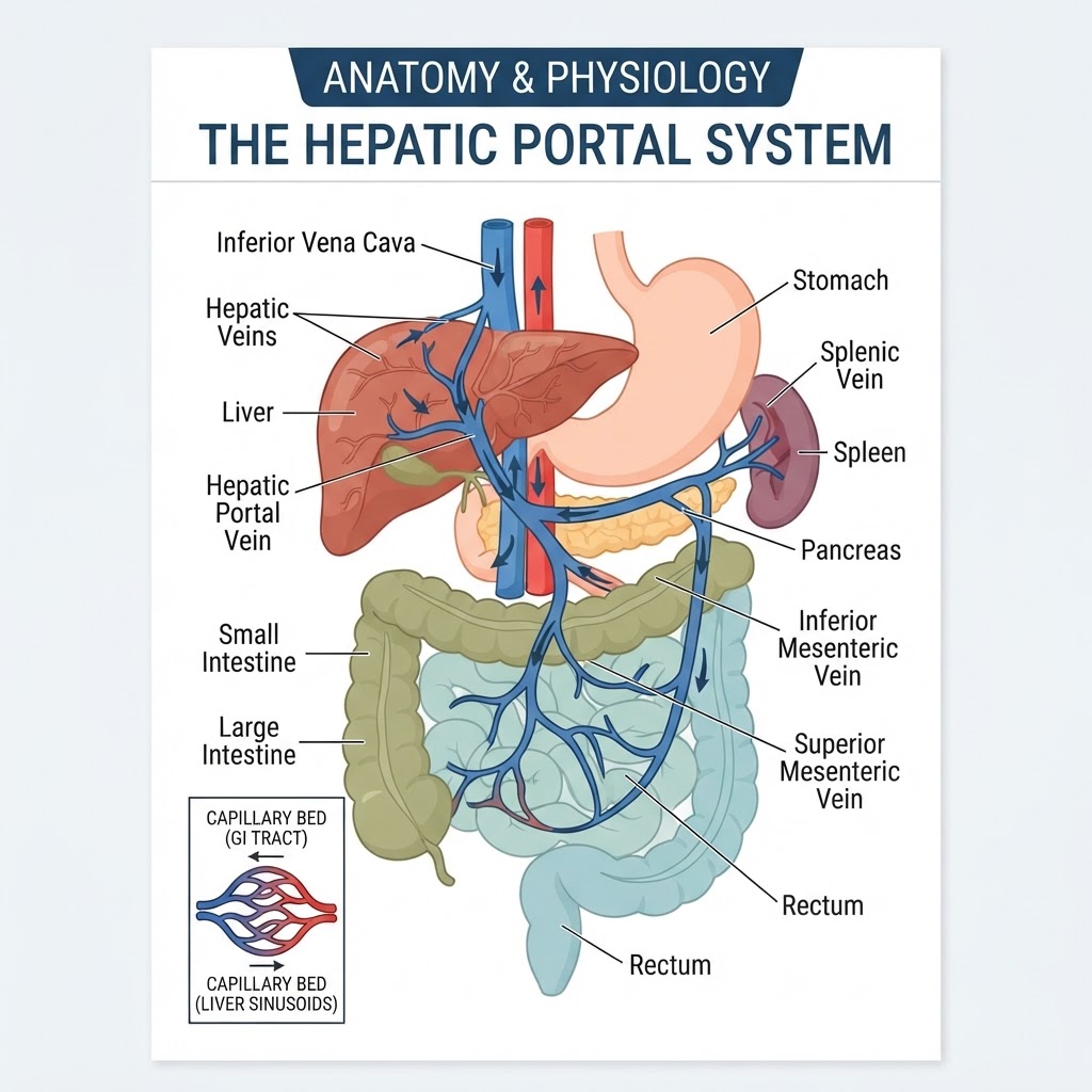 The Hepatic Portal System