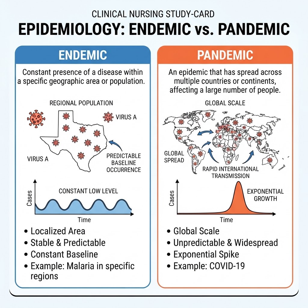 Endemic vs. Pandemic