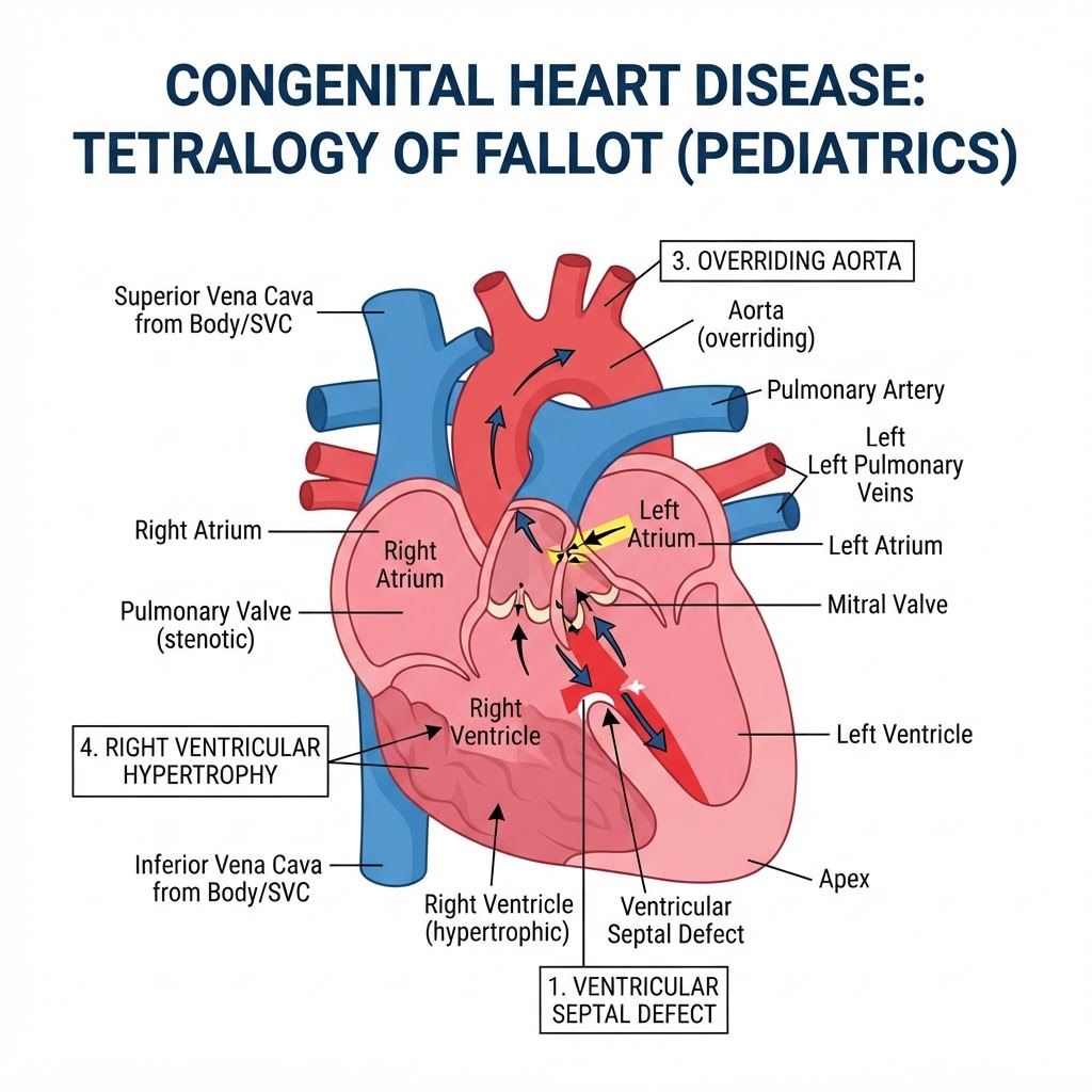 Congenital Heart Disease: Tetralogy of Fallot