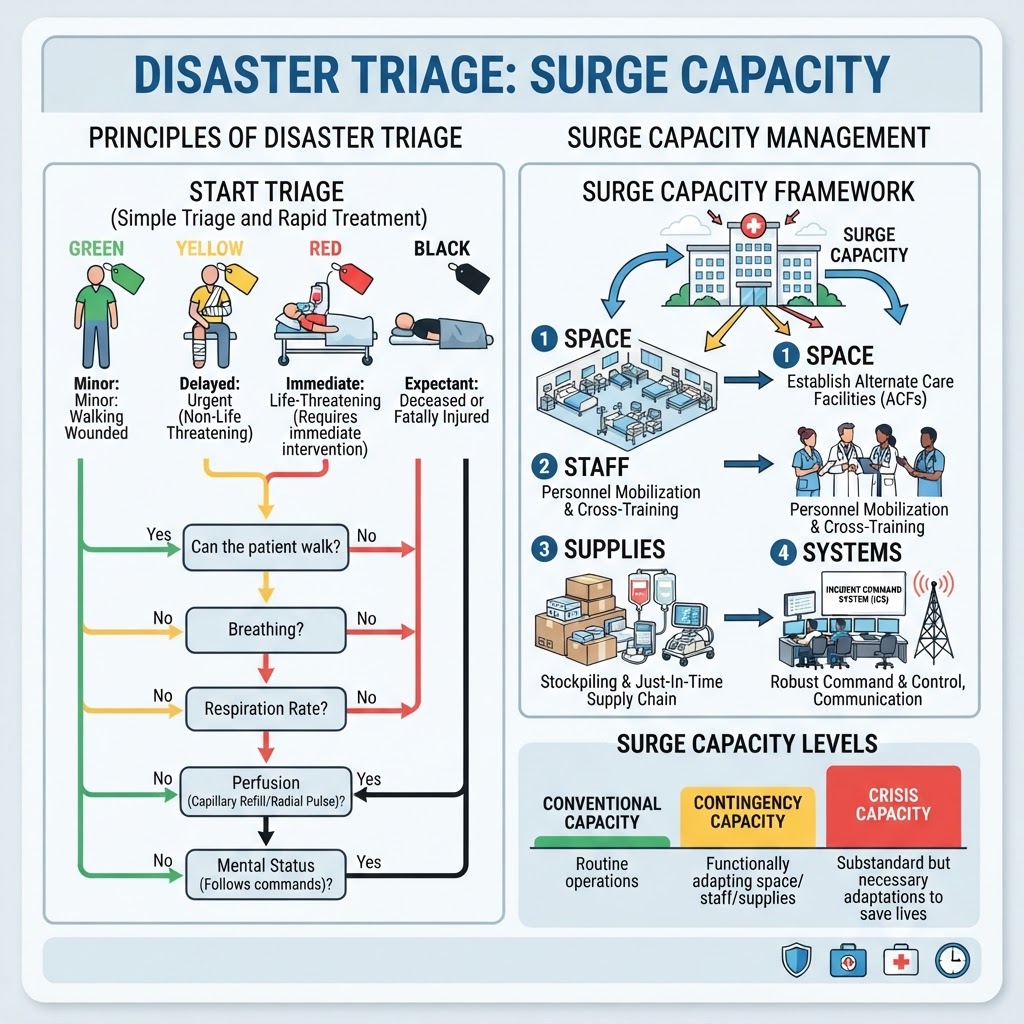 Disaster Triage: Surge Capacity