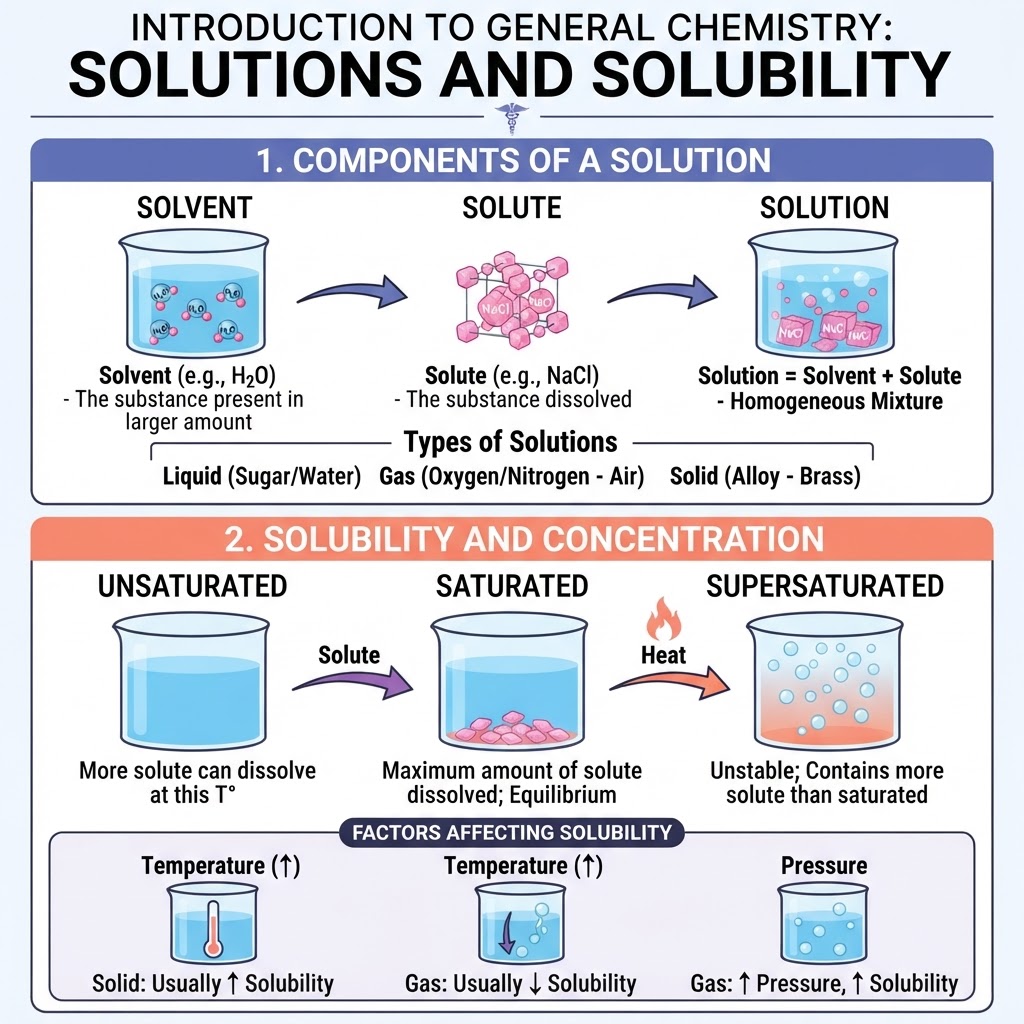 Solutions and Solubility