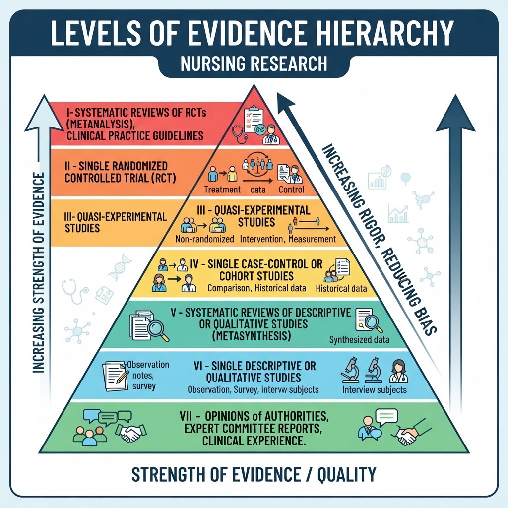 Levels of Evidence Hierarchy