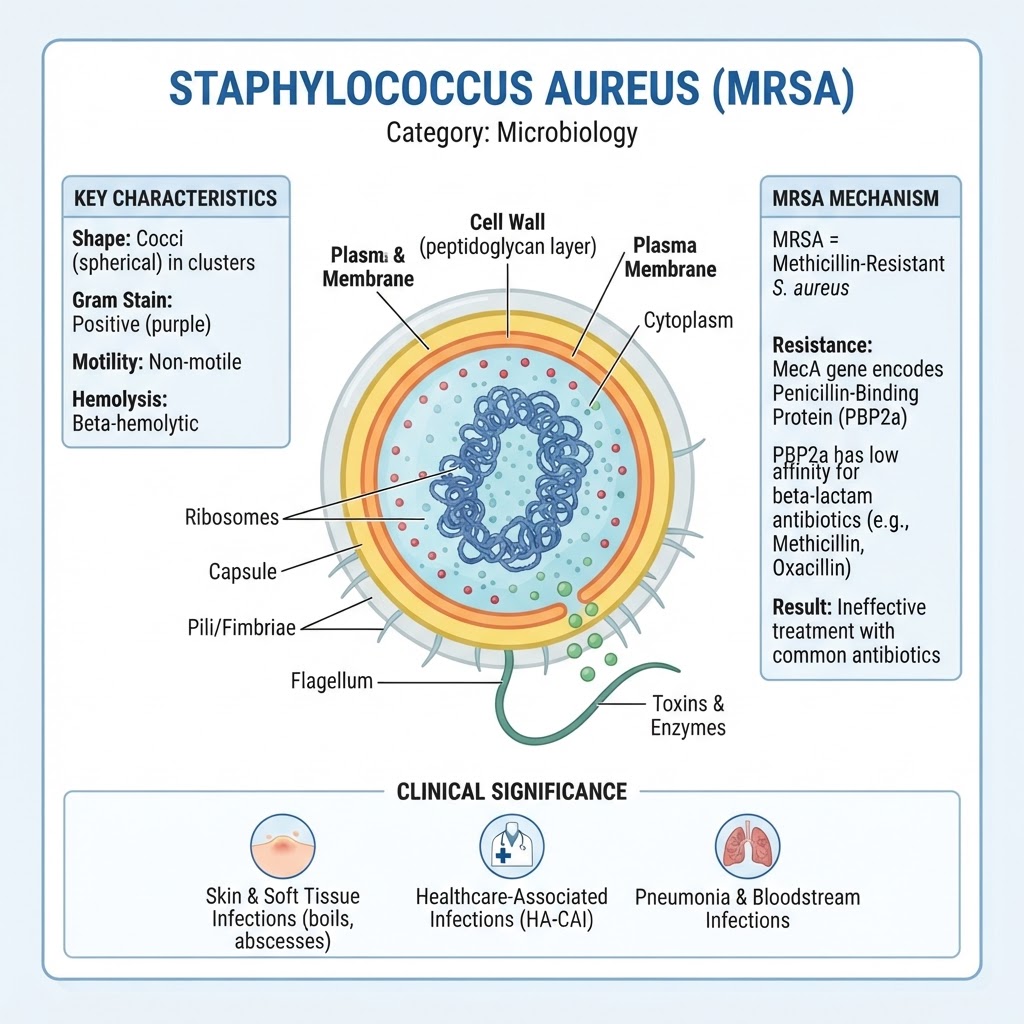 Staphylococcus aureus (MRSA)