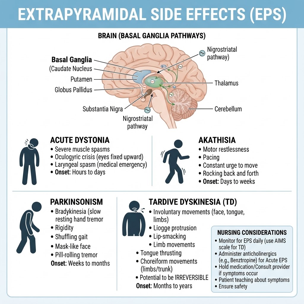 Extrapyramidal Side Effects (EPS)