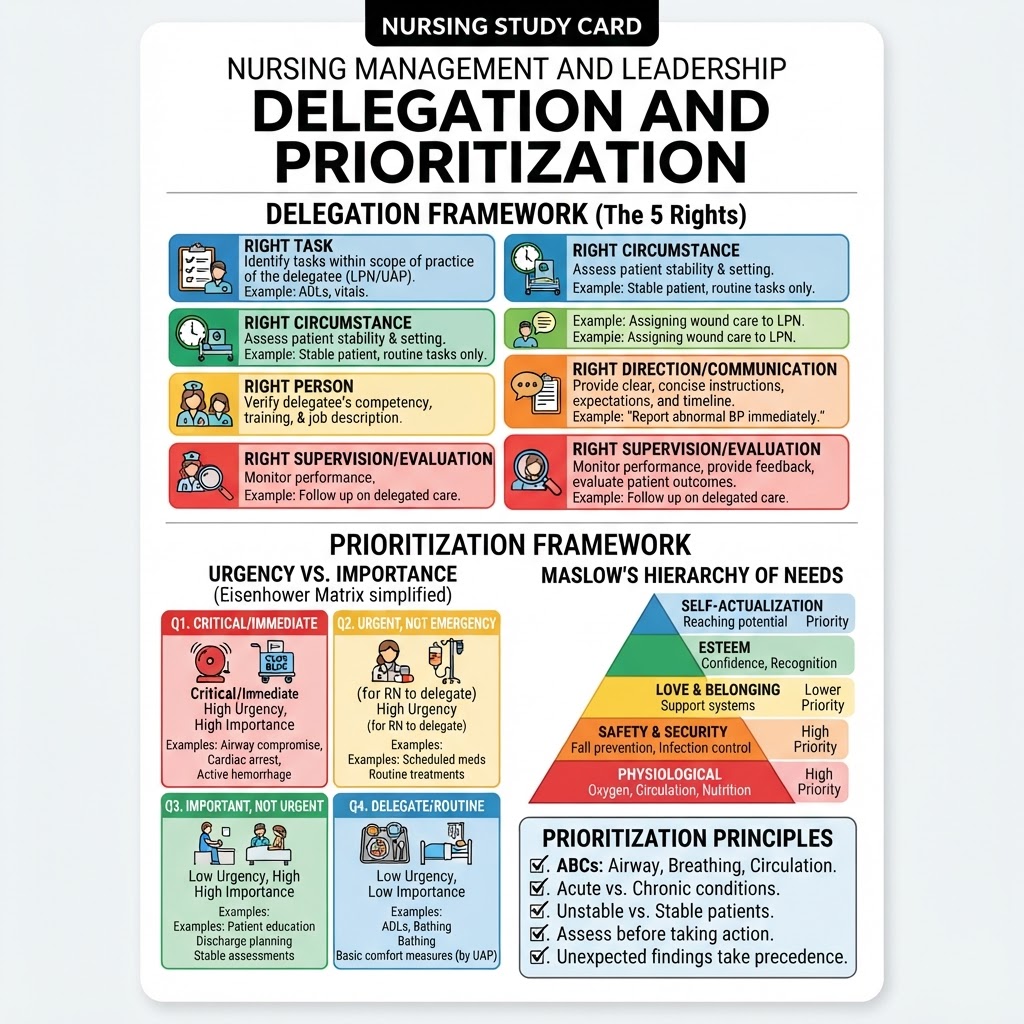 Delegation and Prioritization
