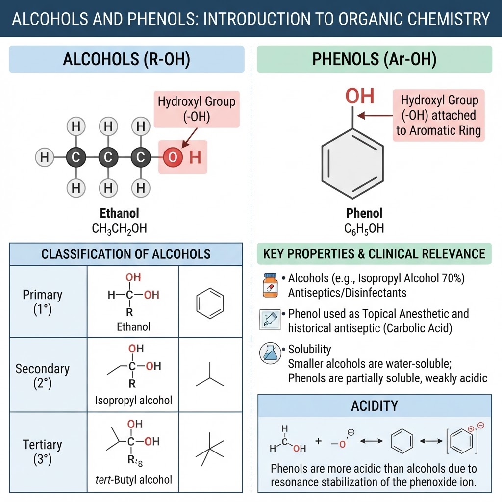 Alcohols and Phenols