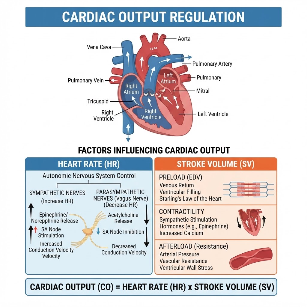 Cardiac Output Regulation