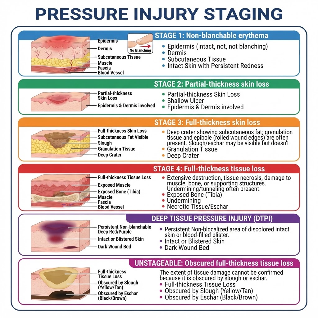 Pressure Injury Staging