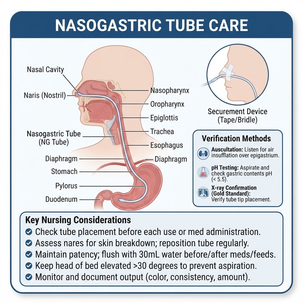 Nasogastric Tube Care