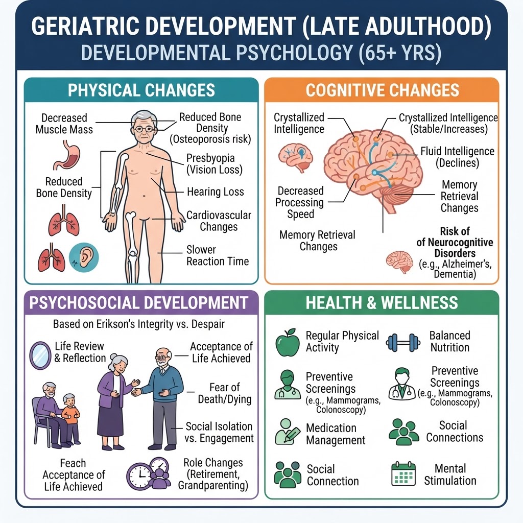 Geriatric Development (Late Adulthood)