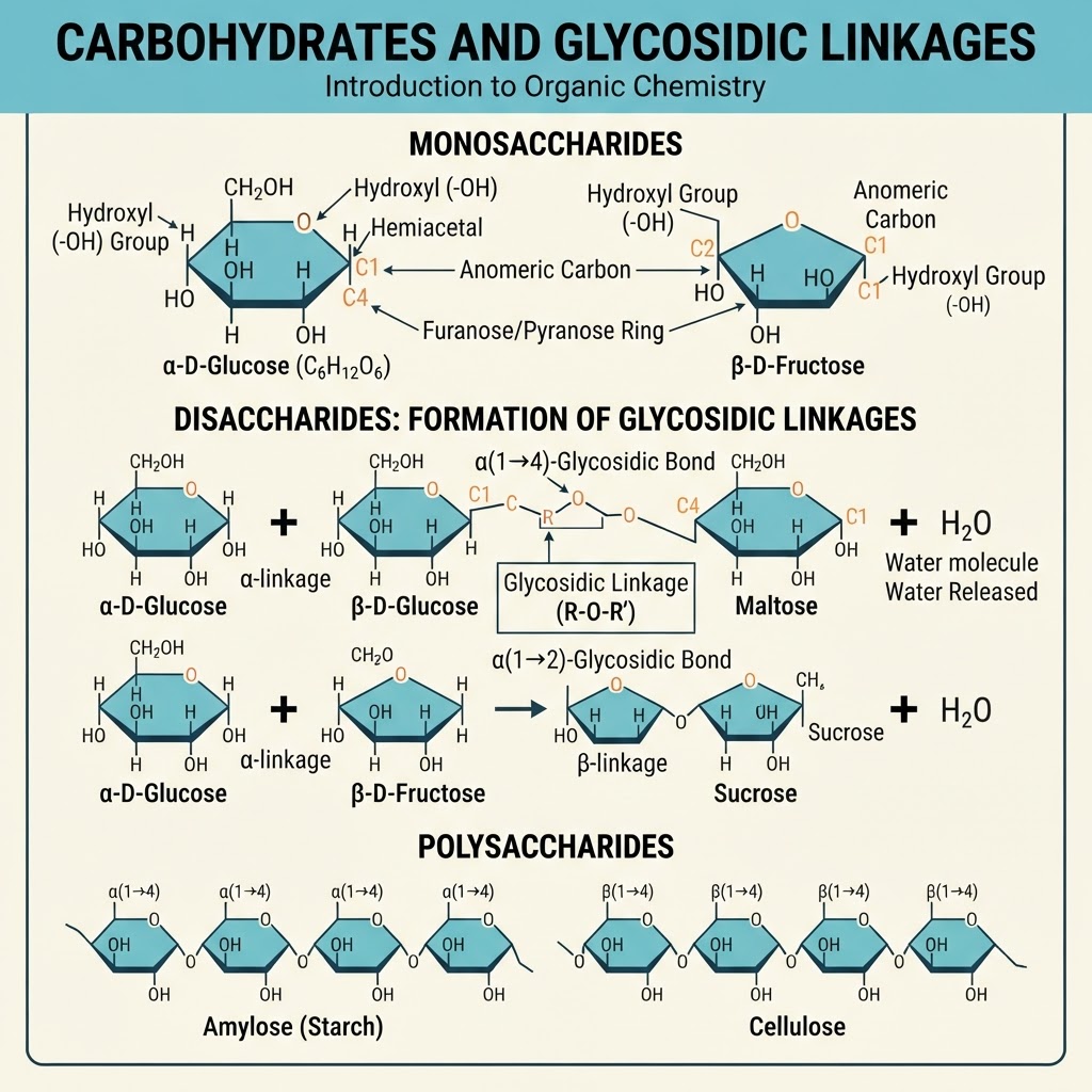 Carbohydrates and Glycosidic Linkages