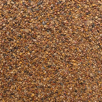 Autumn blend resin bound aggregate finish
