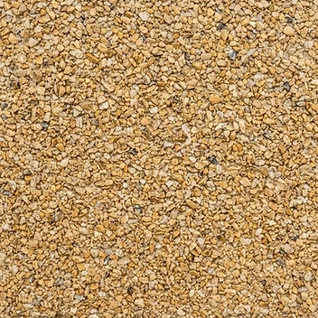 Buff & gold resin bound aggregate finish