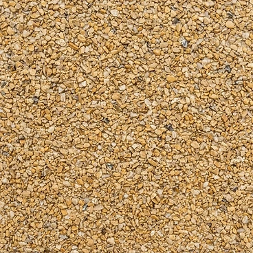 Buff & gold resin bound aggregate finish