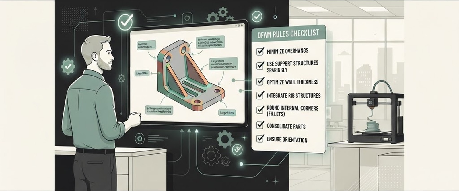 Ricambi industriali su richiesta: come la stampa 3D riduce i tempi di fermo macchina
