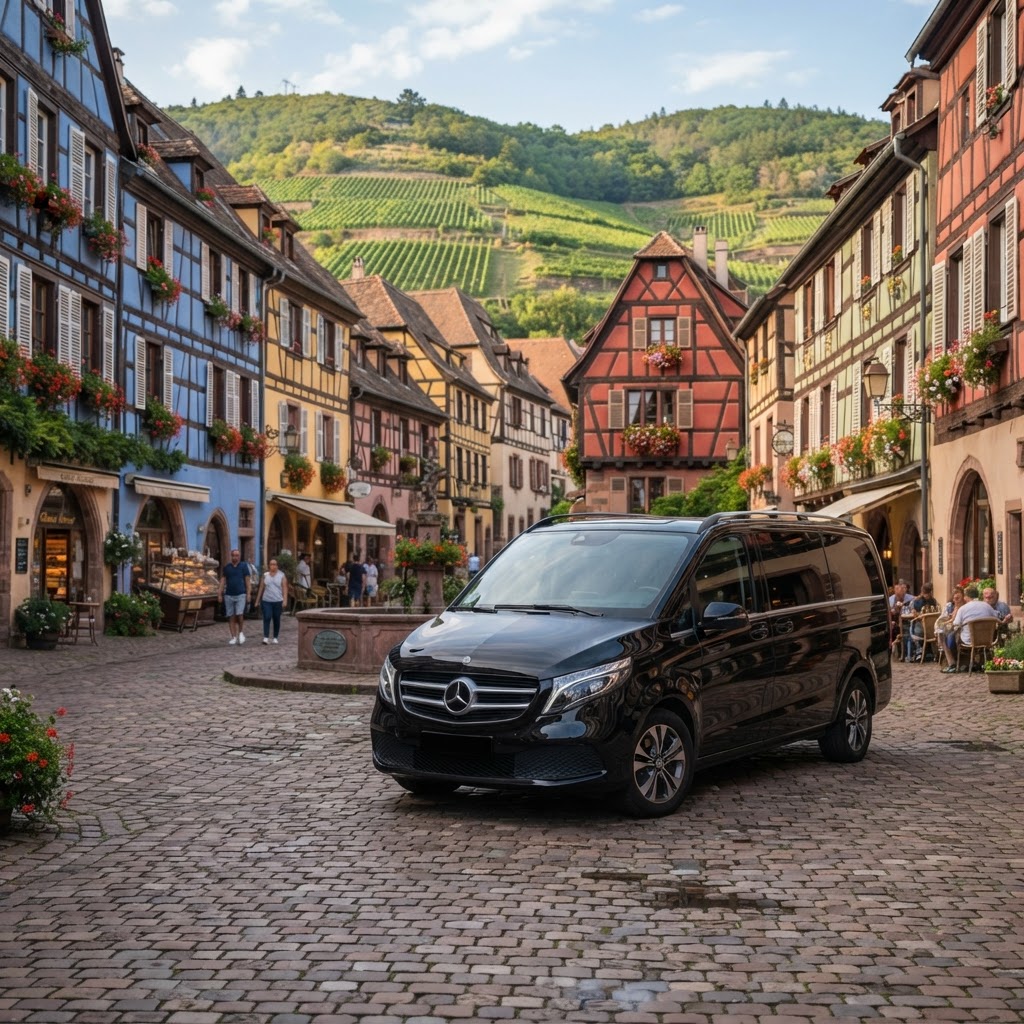 Private Tour of Riquewihr with VTC Driver from Strasbourg